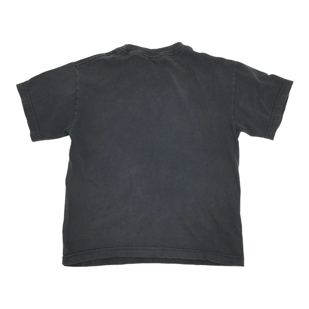 Vintage Marvel Mad Engine Superhero Logi Short Sleeve T-Shirt Medium Youth Black - Picture 2 of 5